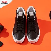 VANS 范斯 黑色高帮板鞋女鞋秋季运动鞋休闲鞋VN0A7Q5NB6L