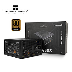 Thermalright 利民 额定450W  TR-TB450S 铜牌电源直出线日系大电容台式机电源 TR-TB450S 铜牌电源