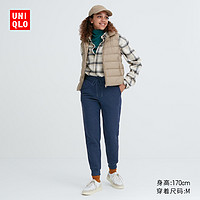 UNIQLO 优衣库 女HEATTECH仿羊羔绒运动裤秋冬新449879/459792