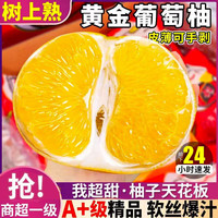 鲜应黄金葡萄柚子爆汁纯甜黄心西柚新鲜水果 整箱5斤大果【单果约300-500g】