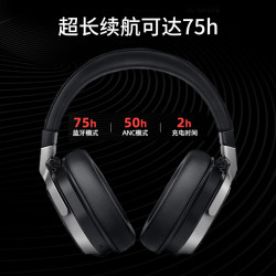 PORSCHE DESIGN 保时捷设计 德国保时捷设计PDH80头戴式主动降噪无线蓝牙耳机