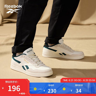 Reebok 锐步 官方板鞋男鞋女鞋TECHQUE T复古休闲鞋HR0903 HR0903 中国码:42.5(27.5cm),US:9.5