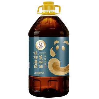 TIAN FU-RAP OIL 天府菜油 四川压榨浓香菜籽油4L 食用油 非转基因   国企出品