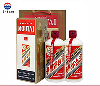 MOUTAI 茅台 飞天茅台2021年500ml*2瓶装 53%vol 酱香型白酒 贵州茅台酒股份有限公司出品 海外版