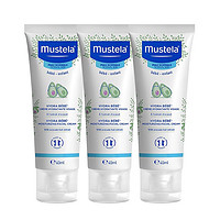 Mustela 妙思乐 法国进口贝贝保湿面霜40ml*3