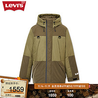 Levi's【商场同款】李维斯男士长款羽绒服A8590-0000 驼色 XS