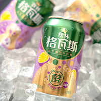 秋林·格瓦斯 俄罗斯风味饮料 百香果味 330ml*6罐