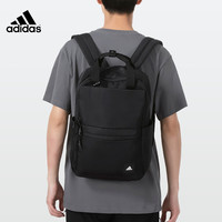阿迪达斯 (adidas)双肩包背包男大容量休闲运动包书包训练包旅行包 黑色
