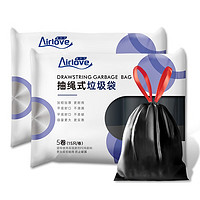 Airlove 爱尔卫 抽绳垃圾袋 10卷150只（45*50cm）