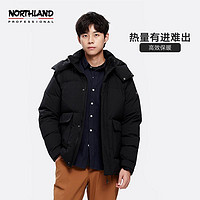 百亿补贴：NORTHLAND 诺诗兰 男子鹅绒羽绒服 NDJBT5713E