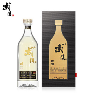 武陵酒 琥珀升级版1000ml 53度酱香型高度白酒 商务宴请 1000ml*1 单瓶装