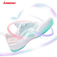 KAWASAKI 川崎 羽毛球鞋专用正品专业女减震防滑耐磨女运动鞋新款