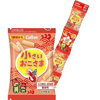 88VIP：Calbee 卡乐比 虾条1岁以上宝宝可食32g*1组儿童零食品补钙非油炸