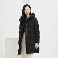 BOSIDENG 波司登 羽绒外套女中长款连帽冬季休闲温暖百搭羽绒服女