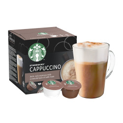 starbucks星巴克多趣酷思卡布奇诺胶囊咖啡10g12颗