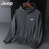 Jeep 吉普 568夏季防晒衣服男遮阳防紫外线女皮肤衣衫时尚薄款外套