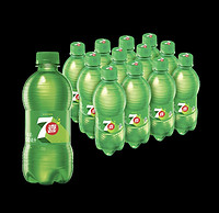 7-Up 七喜 百事可乐7喜 七喜 柠檬味 汽水 300ml*12瓶