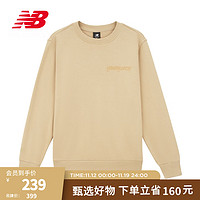 NEW BALANCE23男款早秋百搭休闲卫衣套头衫 INC AMT33325 XL