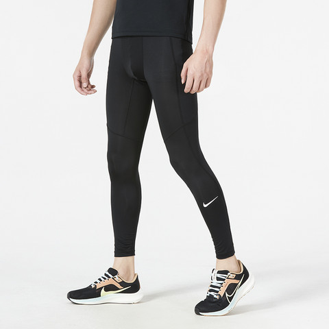 耐克（NIKE）男裤运动裤跑步训练透气休闲裤子弹力紧身长裤FB7953-010 L