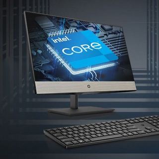 HP 惠普 战99 微边框商用一体机台式电脑23.8英寸(12代酷睿i5-12500 16G 512GSSD WiFi蓝牙 Win11 Office)