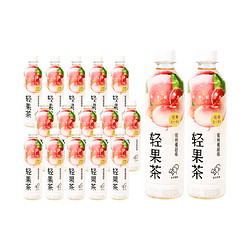 HEYTEA 喜茶 轻果茶  蜜桃蔓越莓 450ml*15瓶