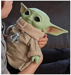 mattel 美泰 star wars 星球大战 《曼达洛人》尤达宝宝手办,配4个