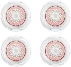Clarisonic 科莱丽 Brushot 4 件装兼容 Radiance 刷头替换件 适用于 Mia 1