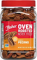 Fisher 纷时乐 Nuts 休闲食品烤箱烘焙猛犸山核桃 482g
