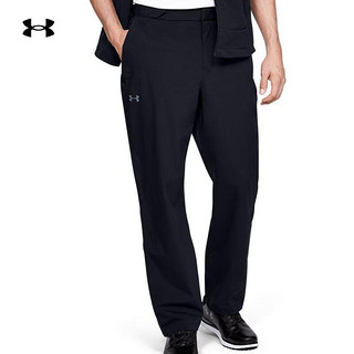 安德玛 官方UA Golf Rain男子高尔夫运动长裤Under Armour1342718 黑色001 XL