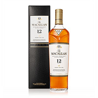 MACALLAN 麦卡伦 12年雪莉桶单一麦芽威士忌 Macallan苏格兰洋酒 麦卡伦12年单桶700ml