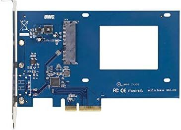 OWC Accelsior S PCIe适配器,适用于2.5英寸(约6.4厘米)SATA III SSD 驱动器