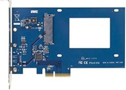 OWC Accelsior S PCIe适配器,适用于2.5英寸(约6.4厘米)SATA III SSD 驱动器