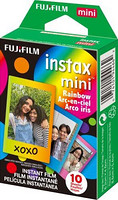 FUJIFILM 富士 Instax Mini 彩虹胶片相纸 - 10 张