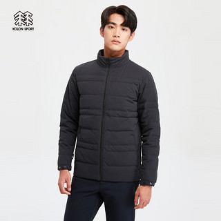 KOLON SPORT/可隆羽绒内胆三合一 男子户外GORE-TEX科技两件套夹克外套 LHGJ3WT627-BK 黑色 185/2XL