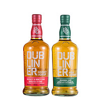 BUBLINER 杜百 都柏林波本调和威士忌 爱尔兰洋酒 蜂蜜酒 700ml 2瓶组合装