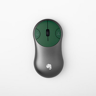 印象笔记 语音便携鼠标EverMouse Lite 无线鼠标 语音打字 翻声控智能办公鼠标 可充电 星空灰 无账户
