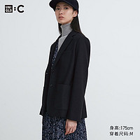 UNIQLO 优衣库 女装UNIQLO : C绒面针织茄克462741