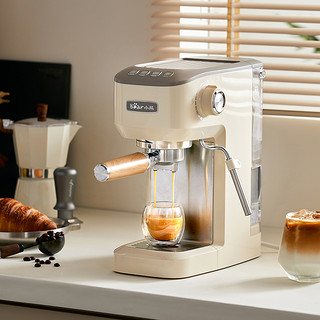 Bear 小熊 美式咖啡机家用小型全自动办公室一体机滴漏式泡茶器煮咖啡壶