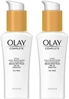 OLAY 玉兰油 面部保湿霜，SPF30，适合敏感肌肤，2.5 液体盎司，75毫升（2瓶）