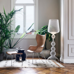 bidesen碧得森意大利设计师高端客厅落地灯艺术轻奢镂空卧室现代酒杯