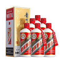 MOUTAI 茅台 贵州茅台酒飞天茅台43度500ml*6瓶酱香型白酒