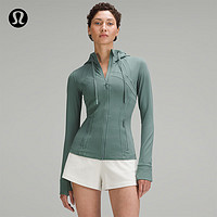 lululemon丨Define 女士运动连帽夹克 *Nulu™ LW3HJJS 外套 森林绿 14