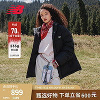 NEW BALANCE NB男女同款冬季潮流时尚保暖羽绒服 BK AMJ33340 S