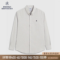 Brooks Brothers BrooksBrothers）男士经典扣结领长袖衬衫 9003-多色 L