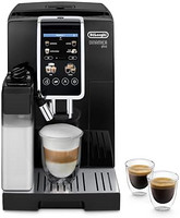 De'Longhi 德龙 Dinamica Plus ECAM382.70.B 全自动咖啡机,,18 种食谱,3.5 英寸 TFT 显示屏,1450 W,黑色