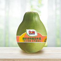 Dole 都乐 菲律宾进口木瓜 非转基因木瓜 新鲜水果 2粒装 单果600g 巨大果