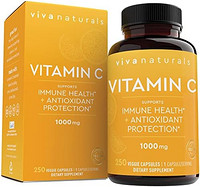 Viva Naturals 维他命C 胶囊 提高免疫力 250粒（不包含包装盒，请以实际收到为准）