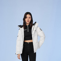 BOSIDENG 波司登 男女时尚款冬季保暖防风运动可脱卸帽羽绒服