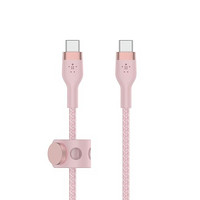 belkin 贝尔金 BoostCharge Pro Flex 编织USB-C / Lightning 数据线