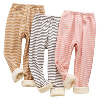 舒伊 儿童加绒保暖裤  2条装